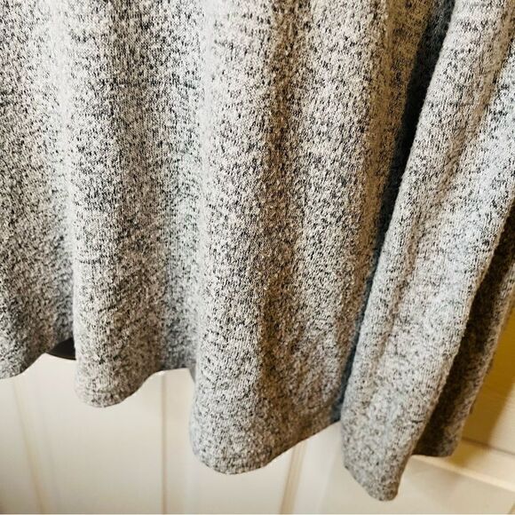 Philosophy Bell Sleeve Sweater Marled Heather Grey S - Picture 8 of 10